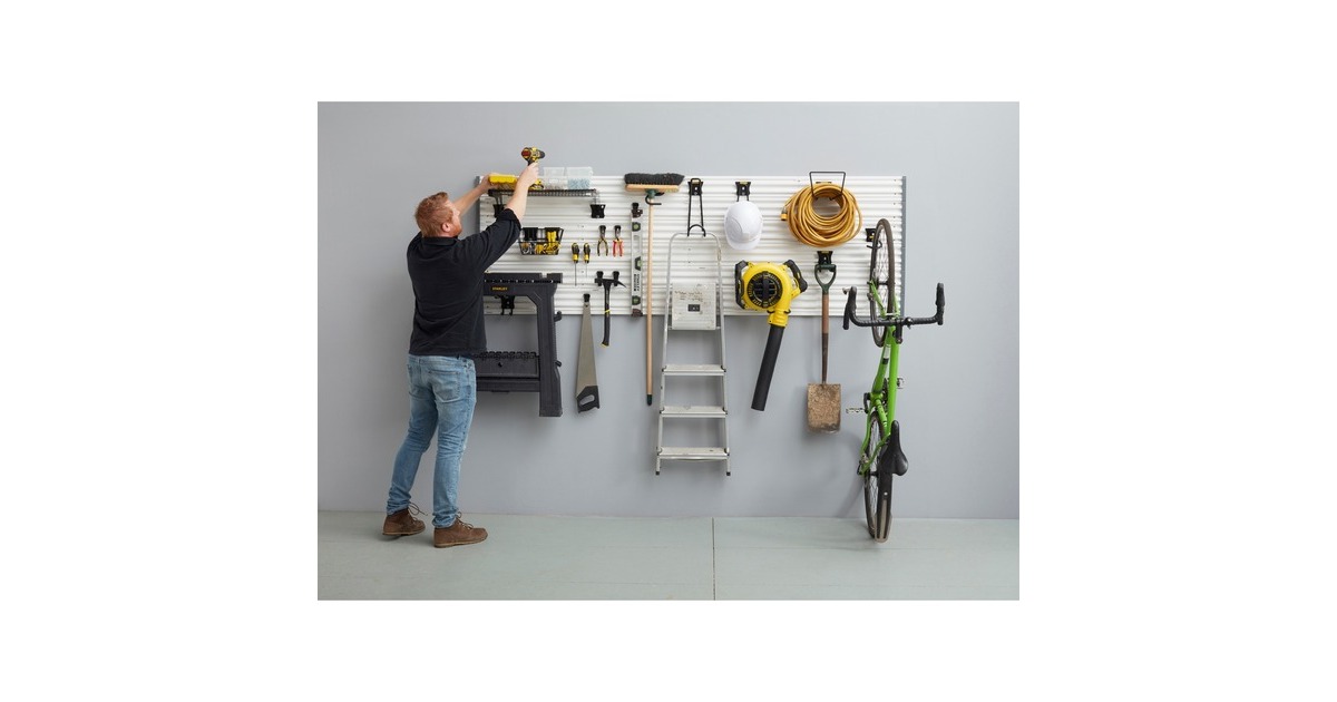 StanleyTrack Wall - Wandpaneel houder  (Aluminium)