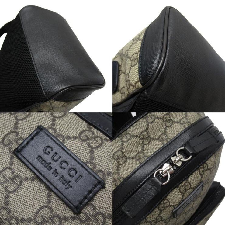 Gucci Vintage Gucci Backpack Beige