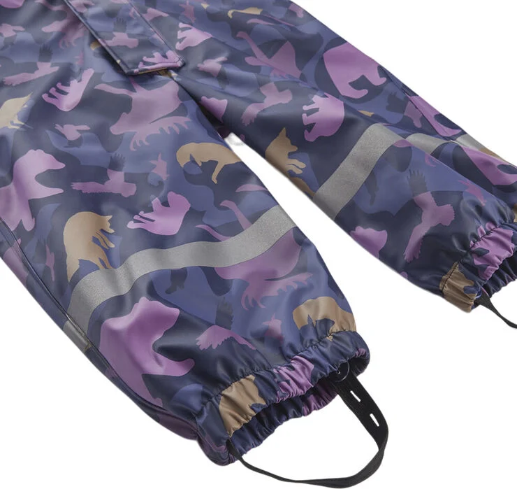 MCKINLEY Frog PU flyverdragt m. fleecefor Lilla