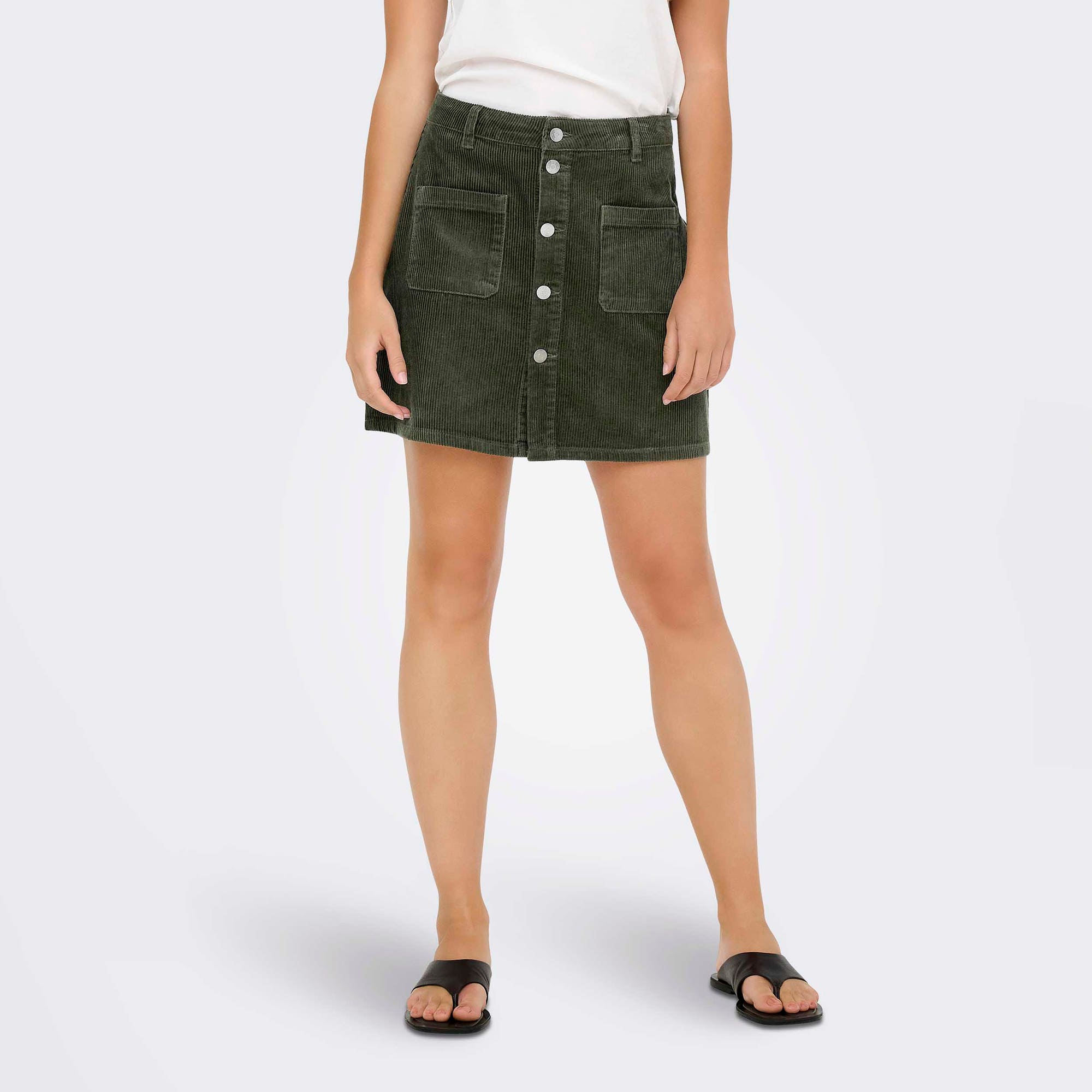 Jupe Femme kaki