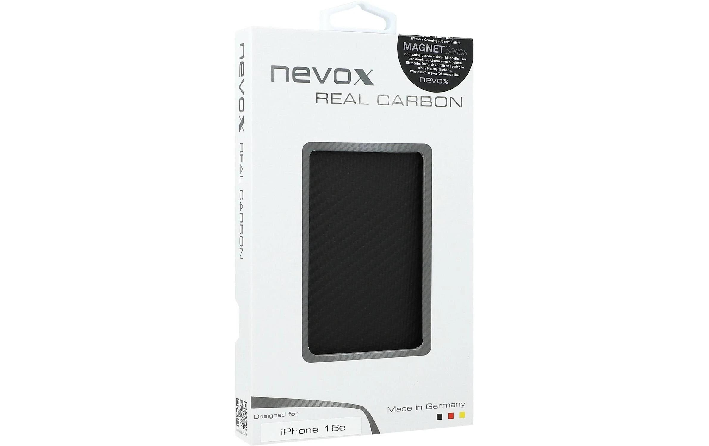 Back Cover Carbon Series Cover Magsafe iPhone 16e<br>Schutzhülle für das Apple iPhone 16e