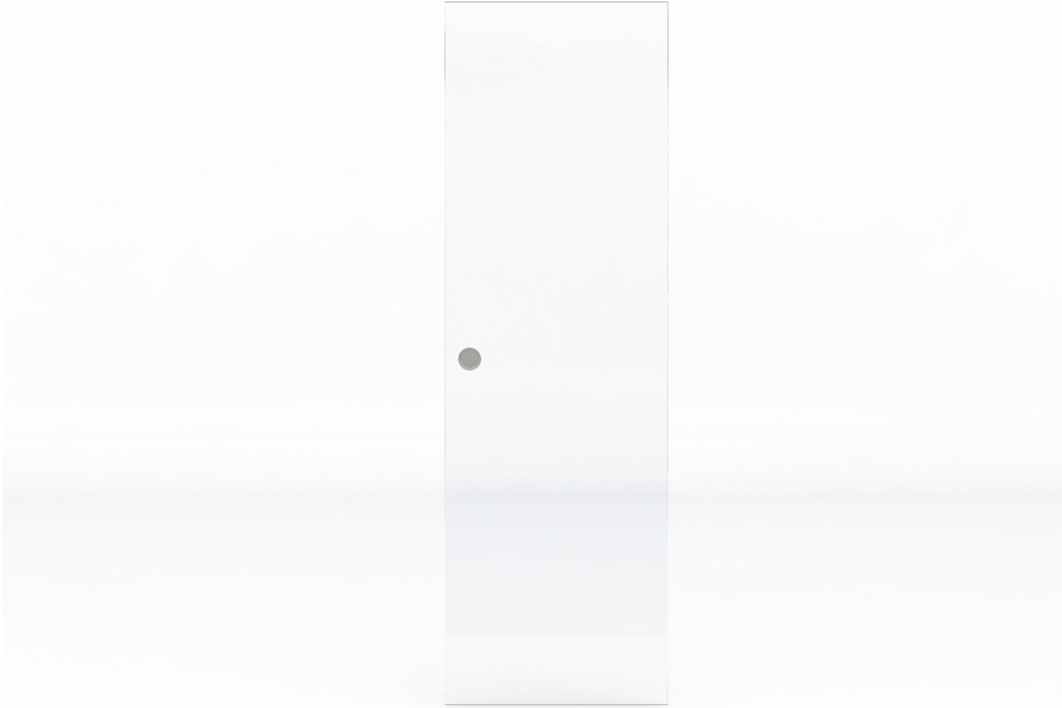 Ronde glazen handvatschelpen (zilver)