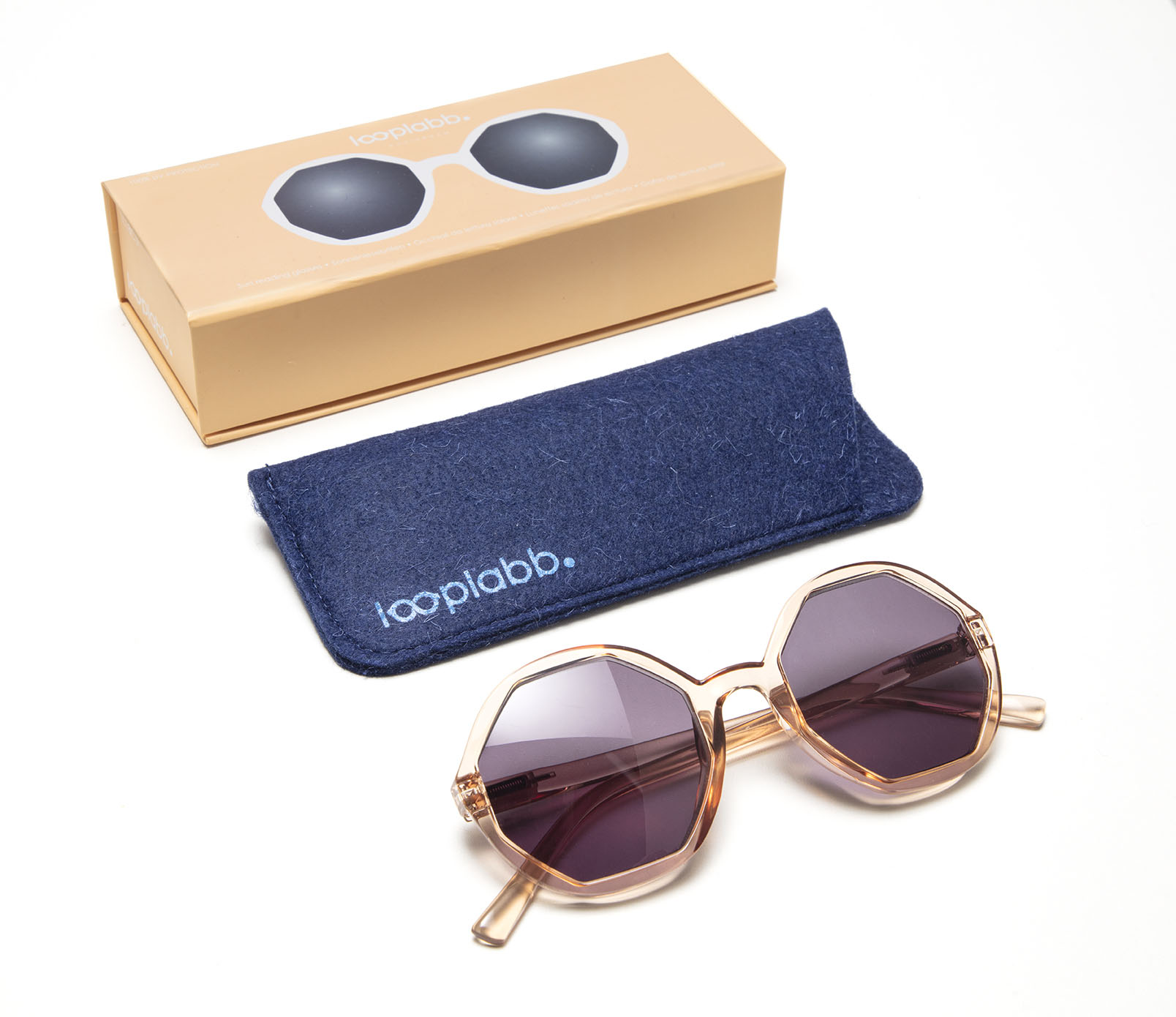 Zonneleesbril LL18CS Lolita Crystal Champagne +1.50
