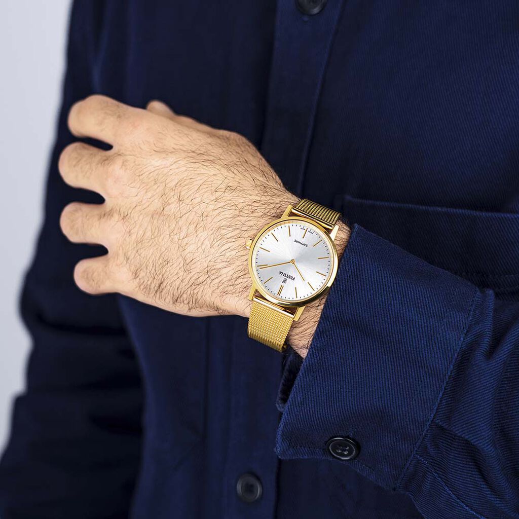 Montre Festina Swiss Made Argenté