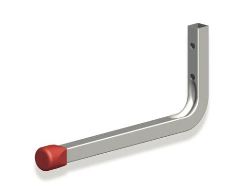 Alfer wandhaak D 350 x H 165 mm, rood verzinkt staal