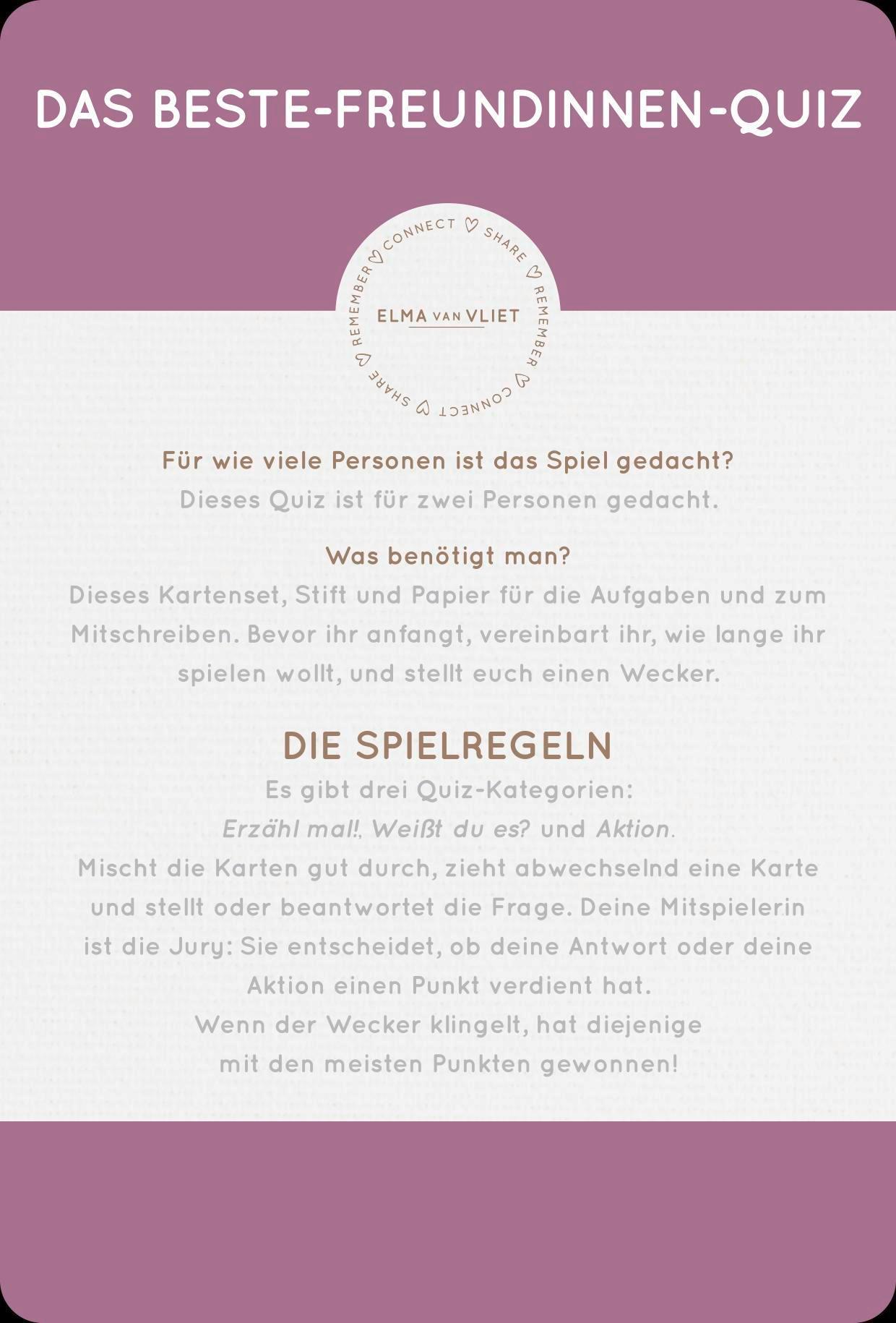 Erzähl mal! Das Beste-Freundinnen-Quiz
