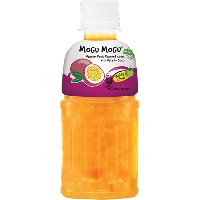 Mogu Mogu Nata de Coco drink met passievruchtsmaak 320ml