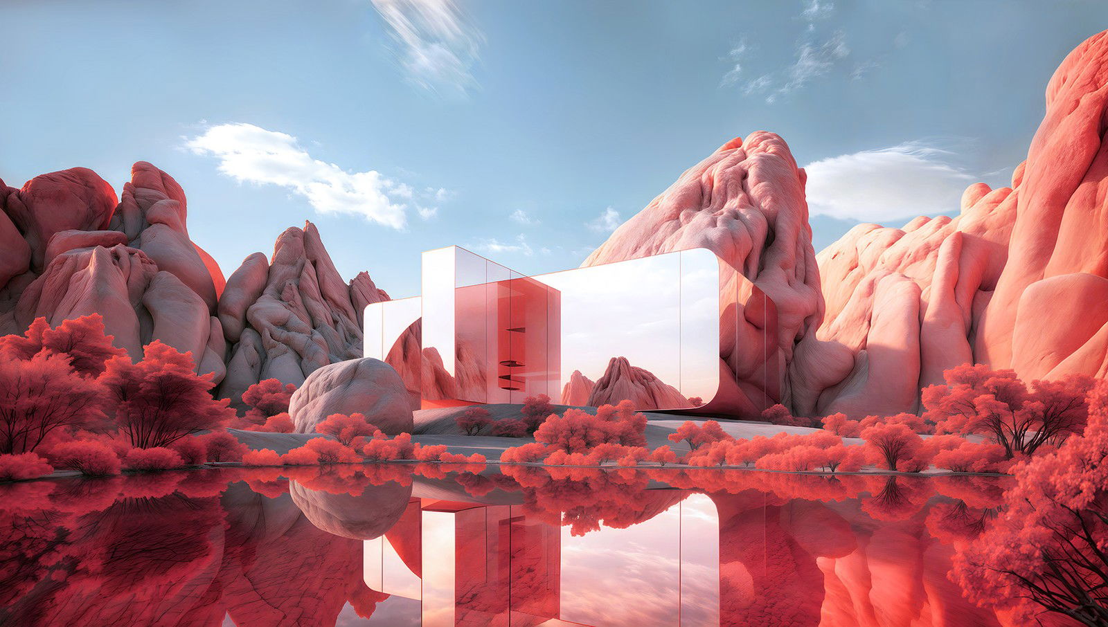 Metaverse Villa 2 by Cristina La Porta - Limited Edition. Edition of: 150. Signed.