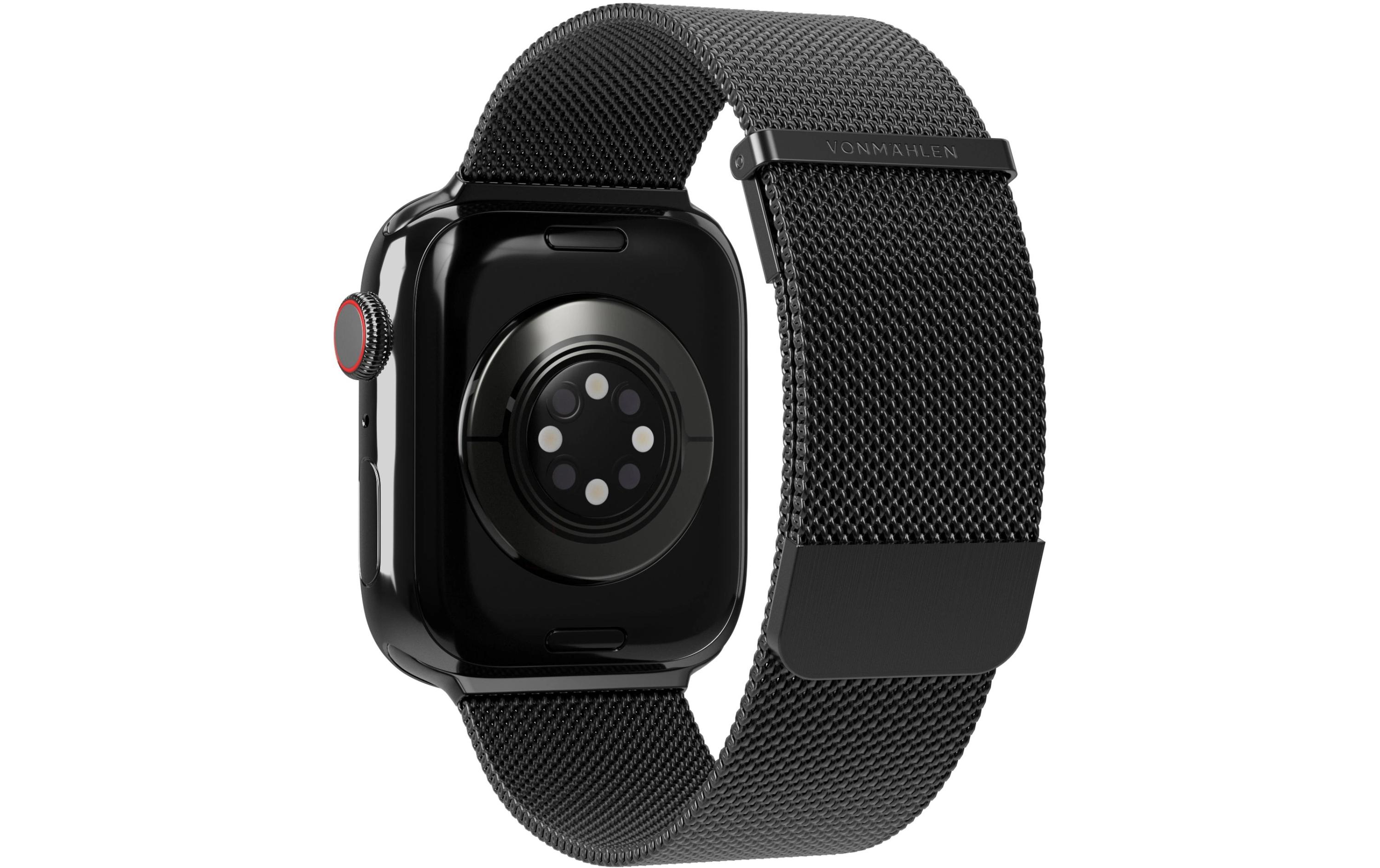 Armband Milanese Loop 2 Apple Watch 38/44/45/49 mm BlackEdelstahl-Armband für Apple Watch 38/44/45/49 mm