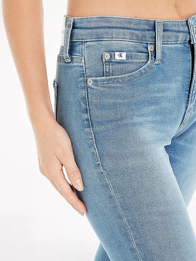 CALVIN KLEIN JEANS Jeans Skinny Fit hellblau