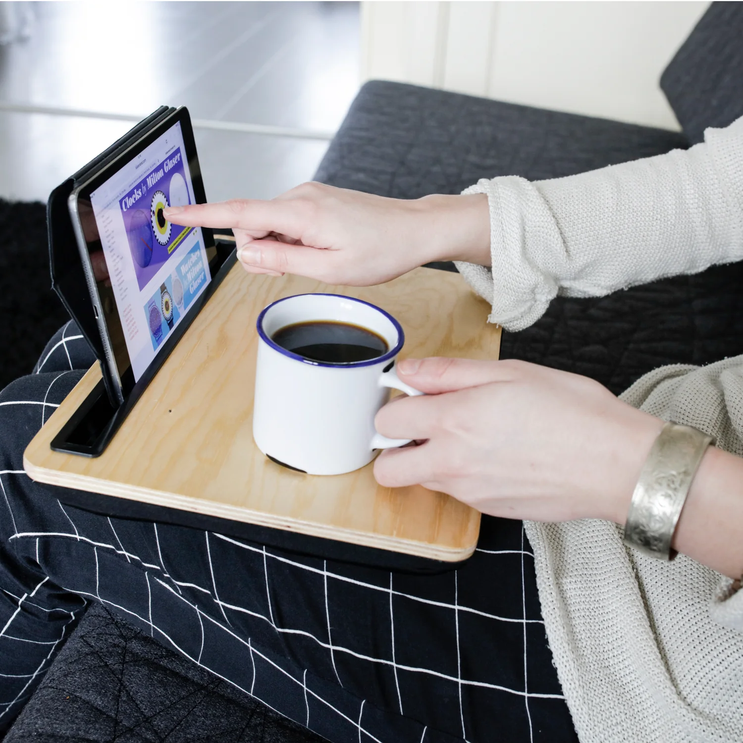 Wooden iBed Lap Desk