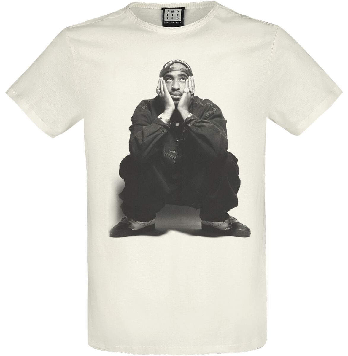 Amplified Collection - Contemplation | Tupac Shakur T-Shirt Manches courtes