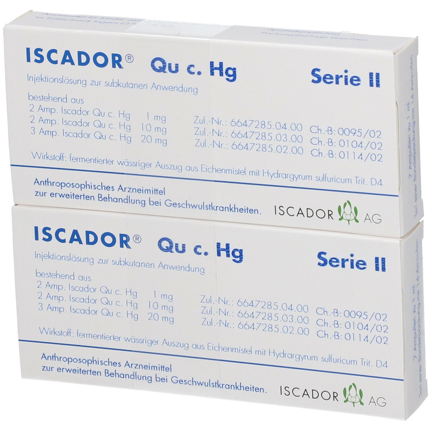 ISCADOR® Qu c. Hg Serie II