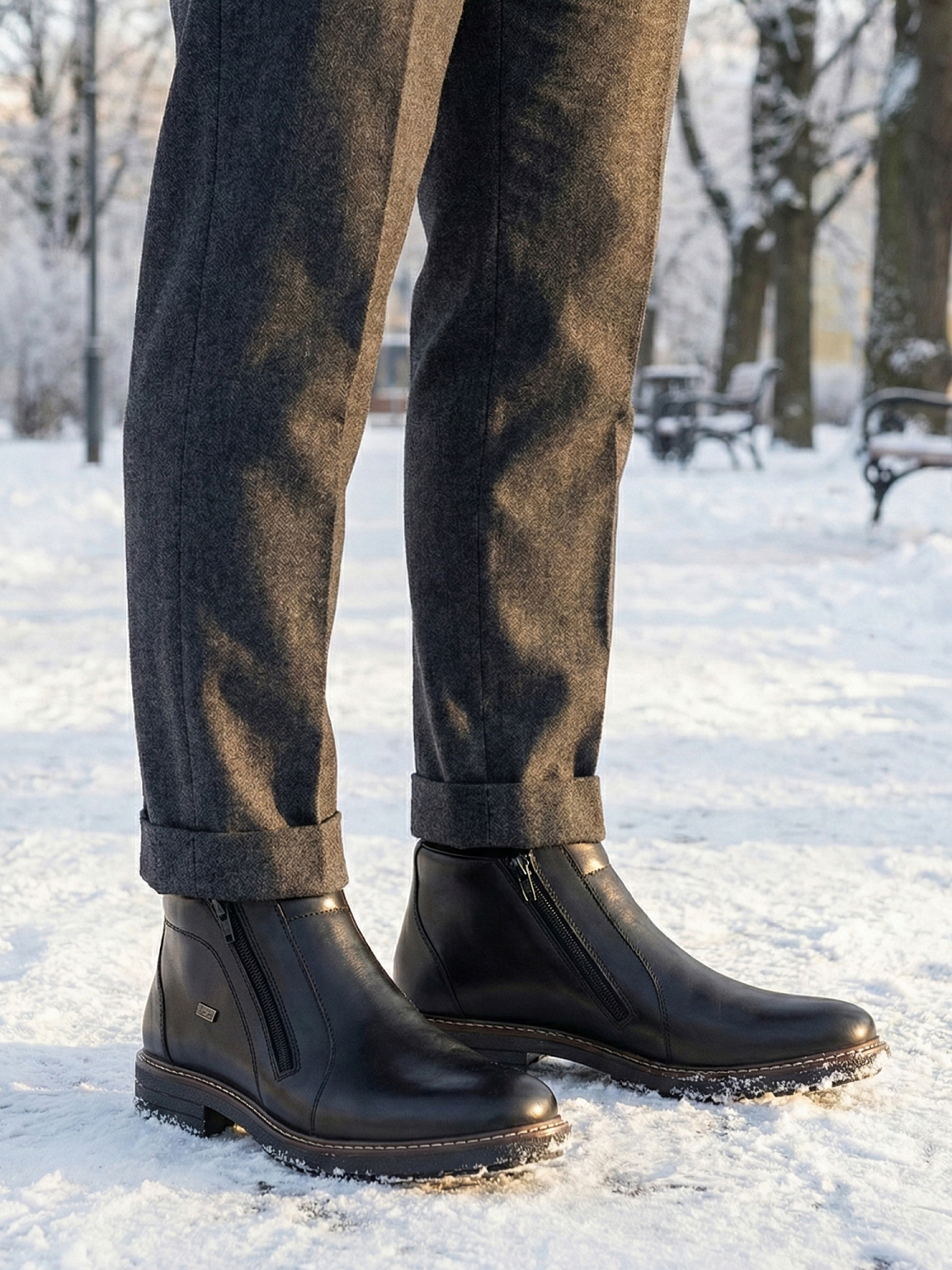 Rieker Classic Vanntett Ullfôret Boot
