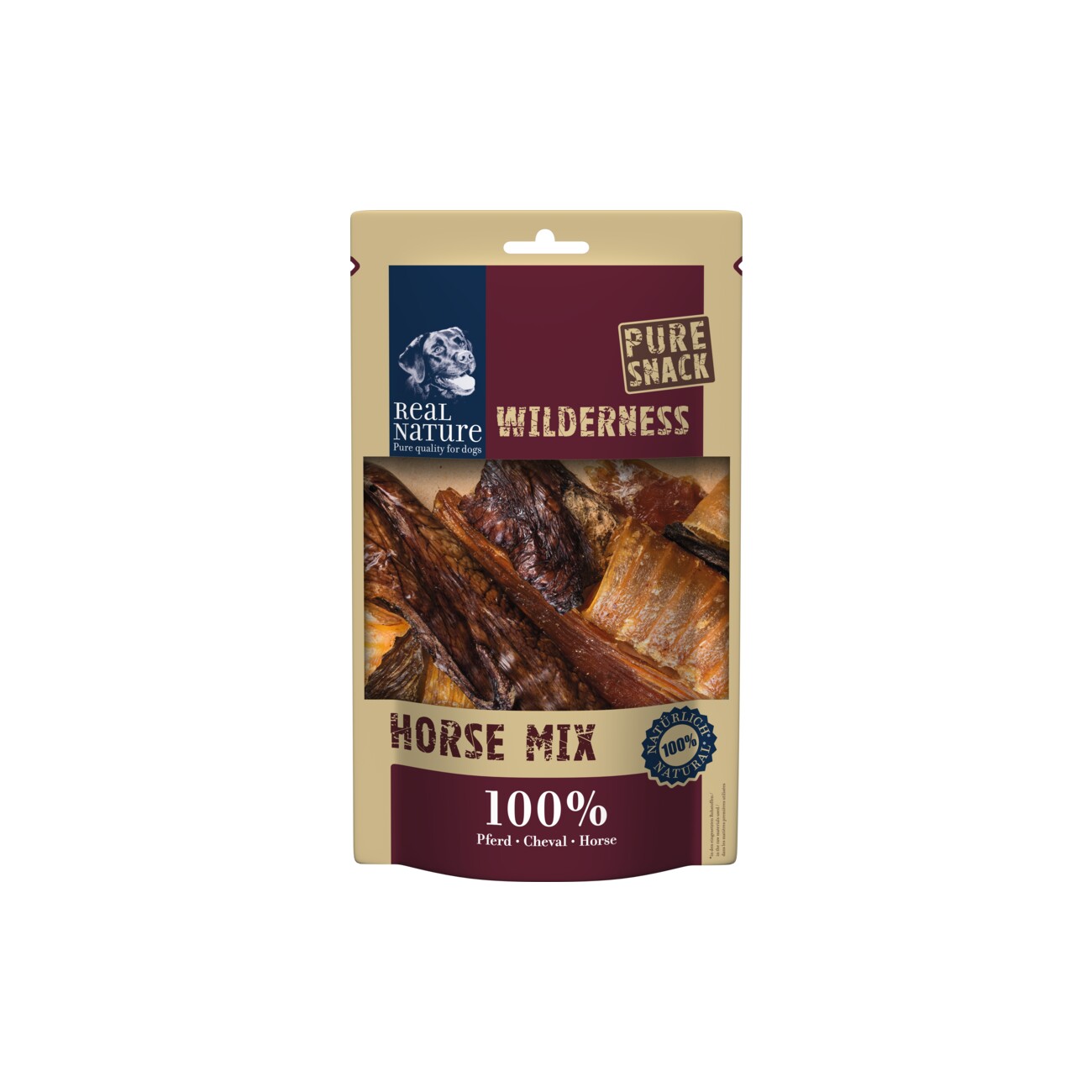REAL NATURE WILDERNESS Pure Snack Pferde-Mix 150 g
