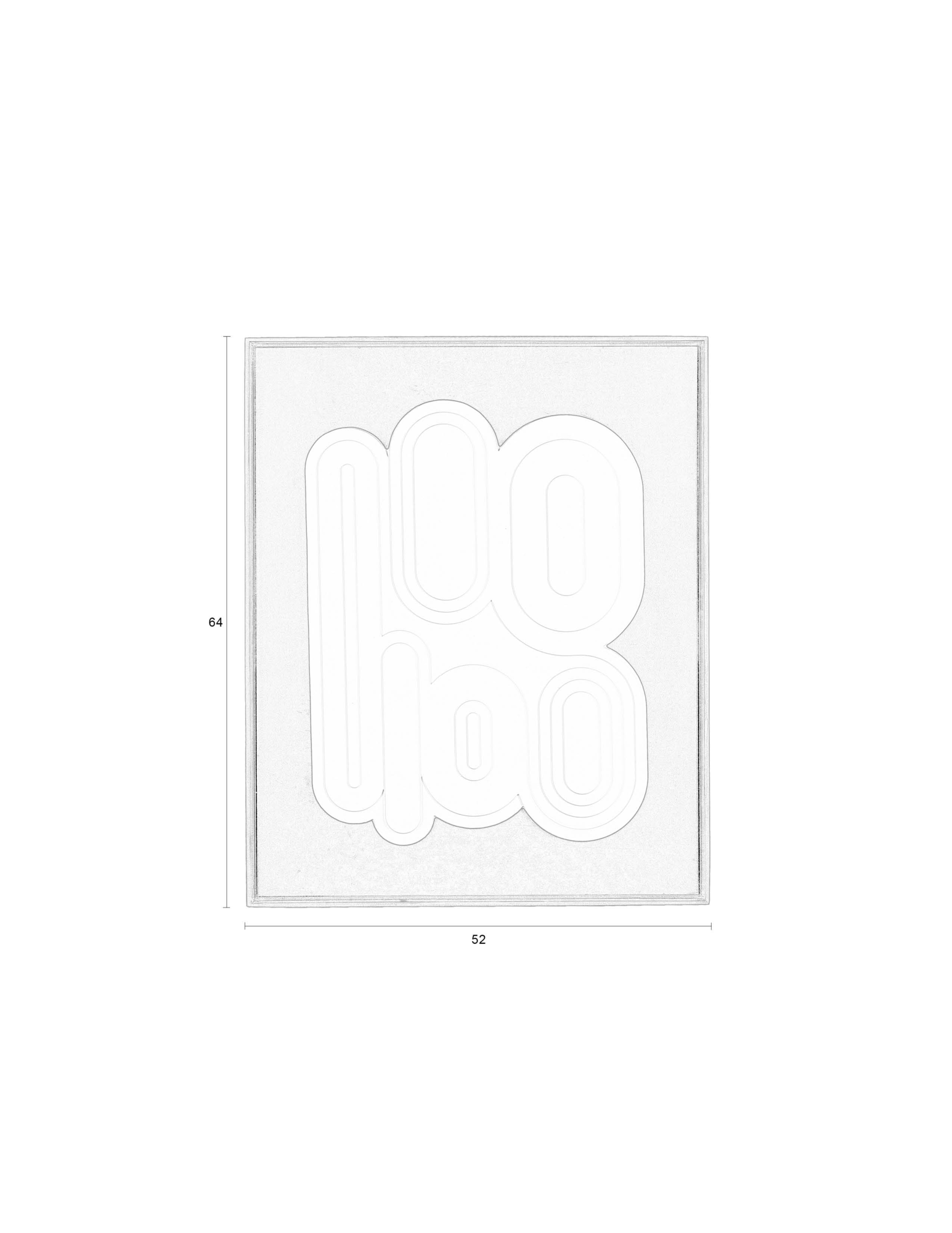 WALL ART AUGUST bruin RICE