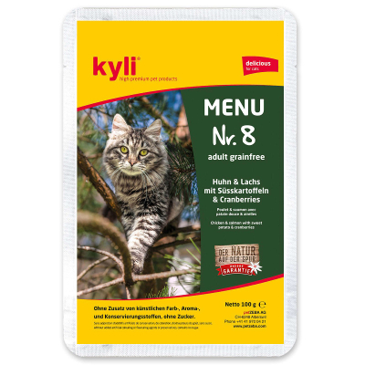 kyli Menu Nr. 8 Grainfree 12x100g