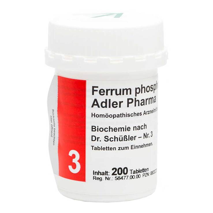 Biochemie Adler 3 Ferrum pho, 200 St