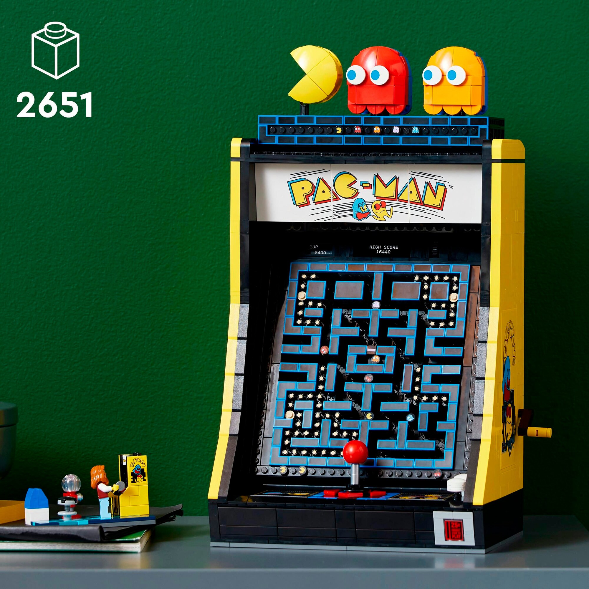 LEGO Konstruktionsspielzeug Icons PAC-MAN Spielautomat