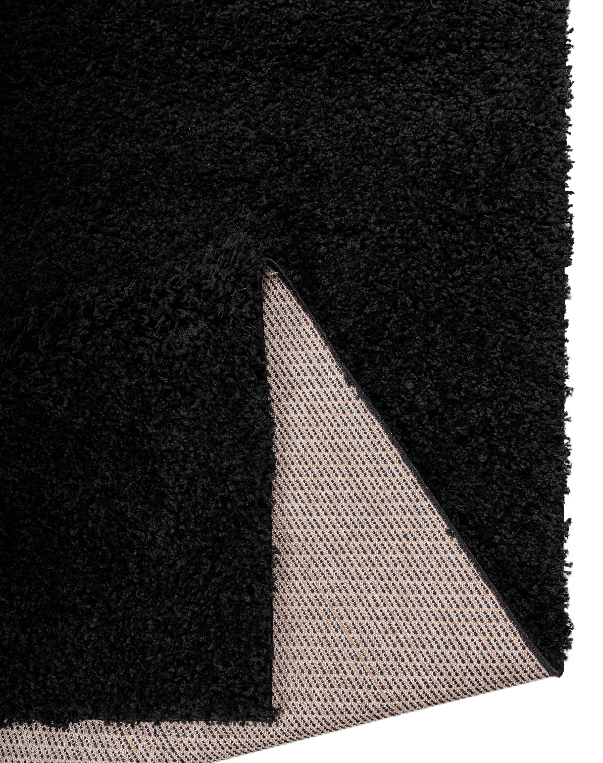 Bruno Banani Läufer »Shaggy Soft« rechteckig 30 mm Höhe Läufer, Brücke, gewebt, Uni-Farben, besonders weich