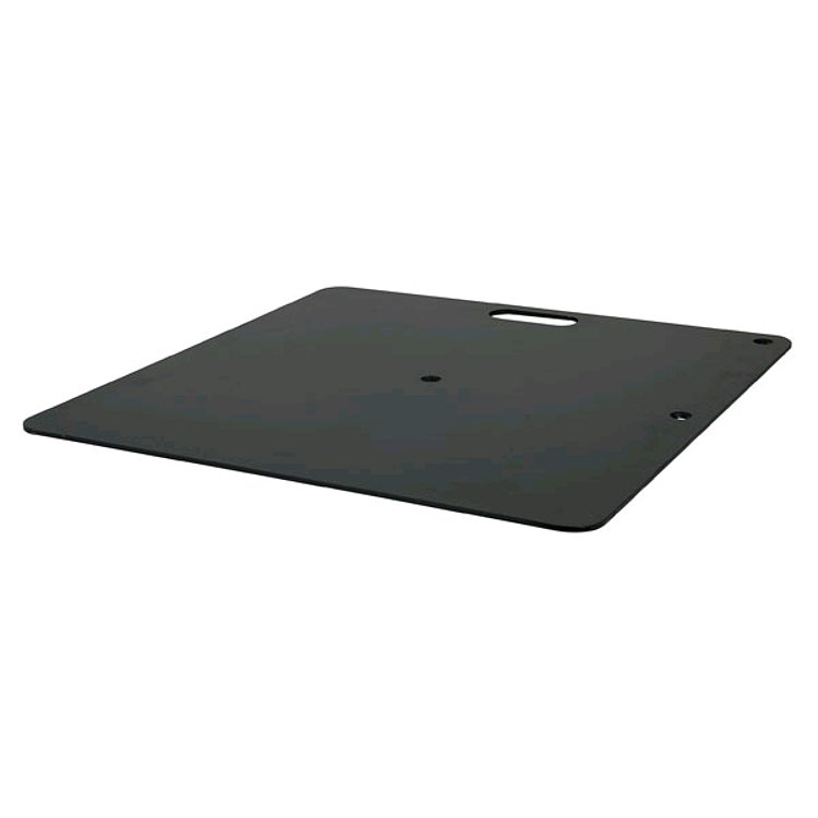 Wentex Pipe & Drape baseplate 350x300mm zwart