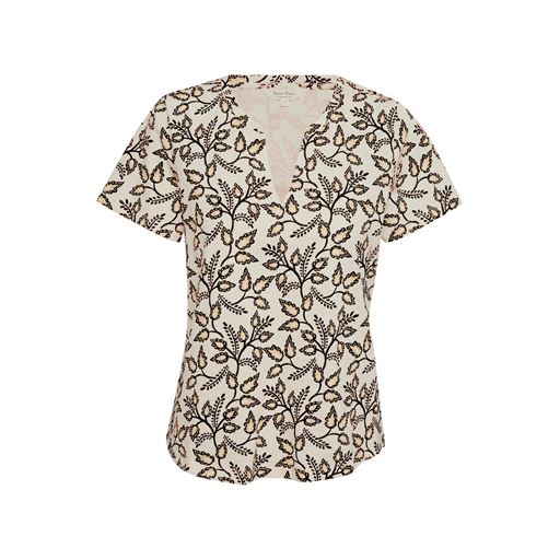 Part Two GesinasPW Bluse, Black Craft Leaf, S