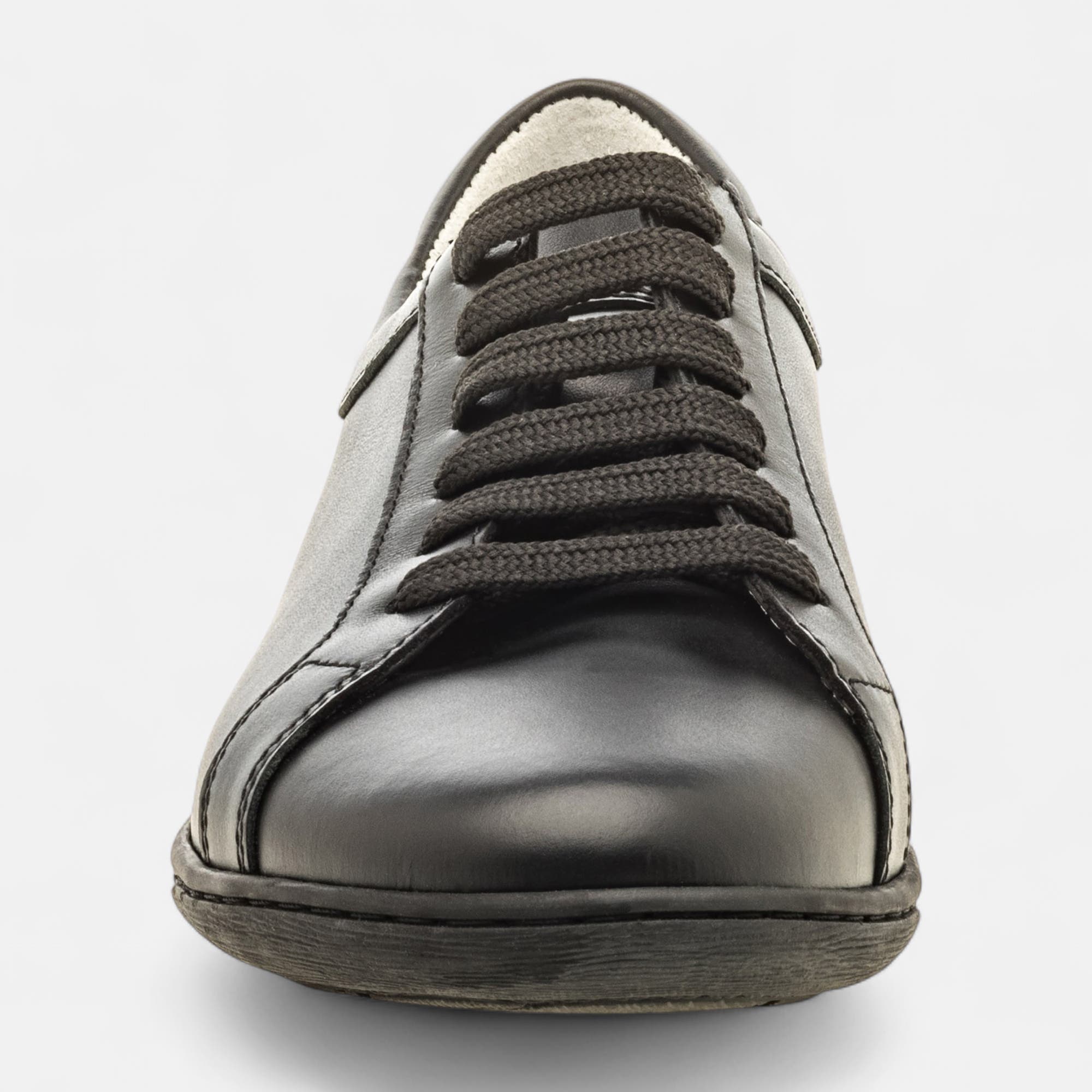 Derbies pieds sensibles Femme en cuir noir