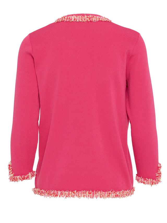 Feinstrickjacke