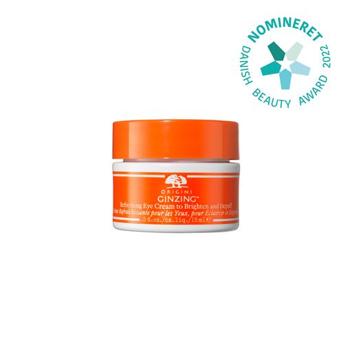 Origins GinZing Refreshing Eye Cream to Brighten and Depuff, Warm Shade, 15 ml