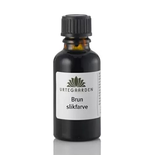 Urtegaarden Brun Slikfarve - 10 ml