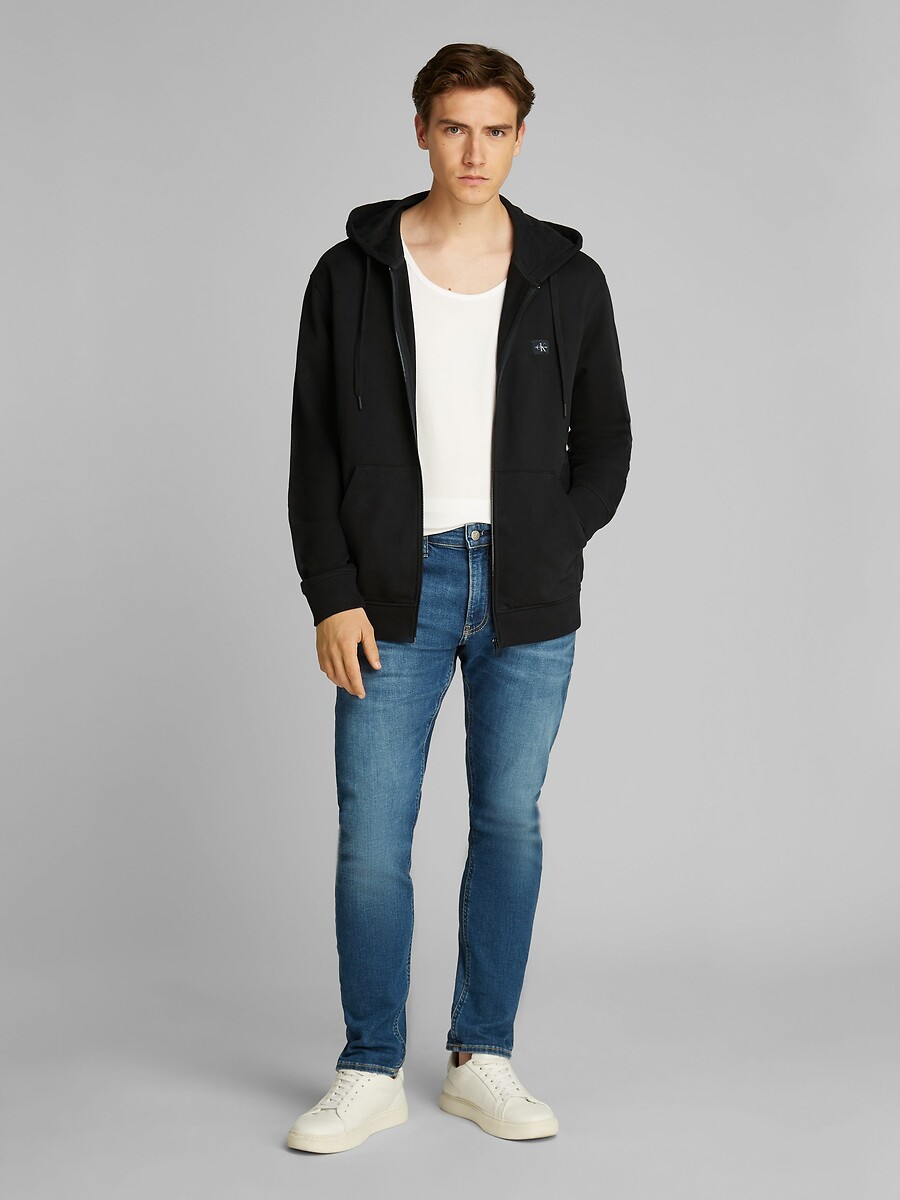 CALVIN KLEIN JEANS<br>Moletom com zíper