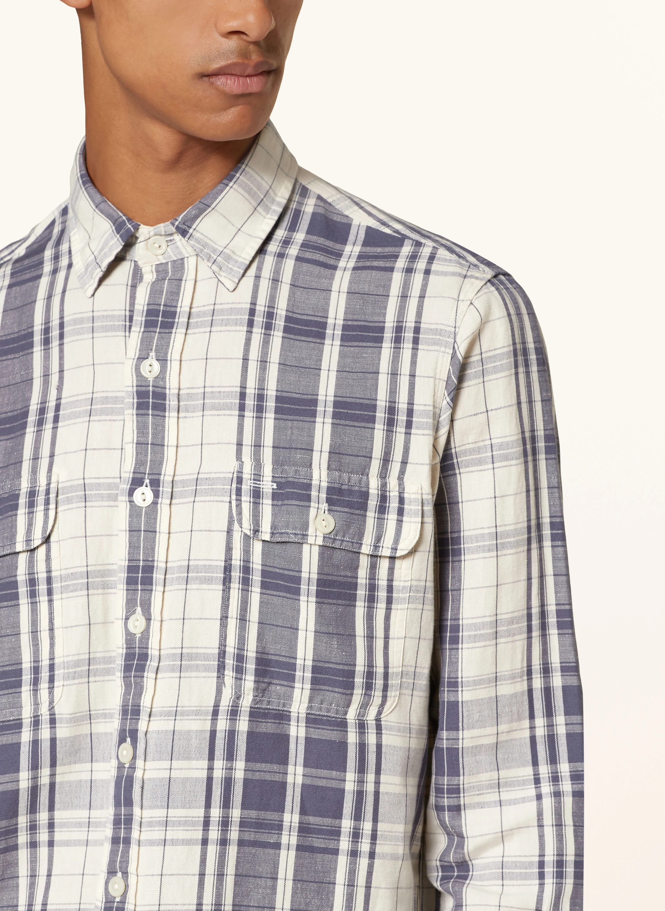 POLO RALPH LAUREN Hemd Classic Fit mit Leinen