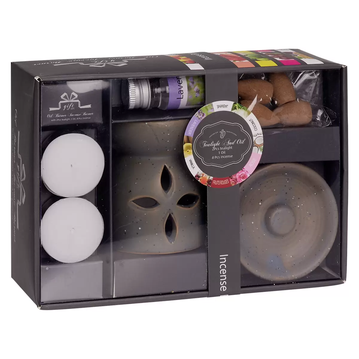 Geschenk-Duft Set Olli beige,braun,dunkelbraun,hellbraun