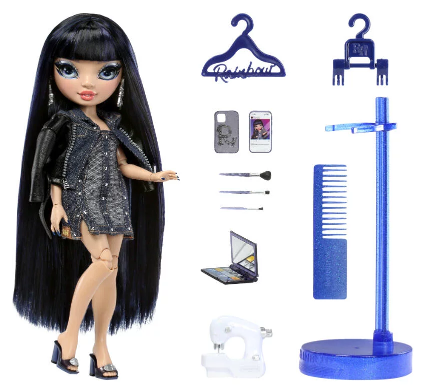 RAINBOW HIGH - POUPEE MANNEQUIN KIM NGUYEN BLEU 27 CM