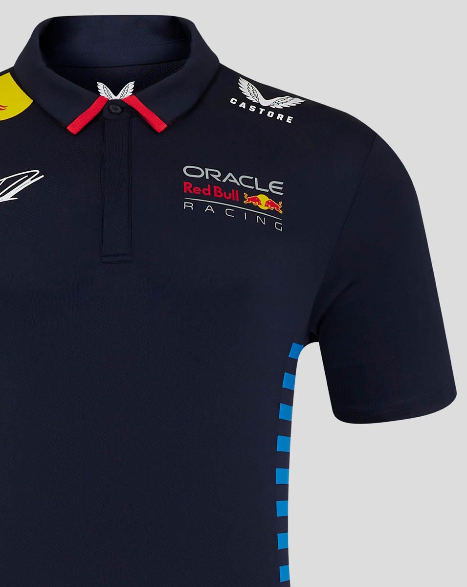 Castore  Oracle Red Bull Max Verstappen Driver Polo Shirt