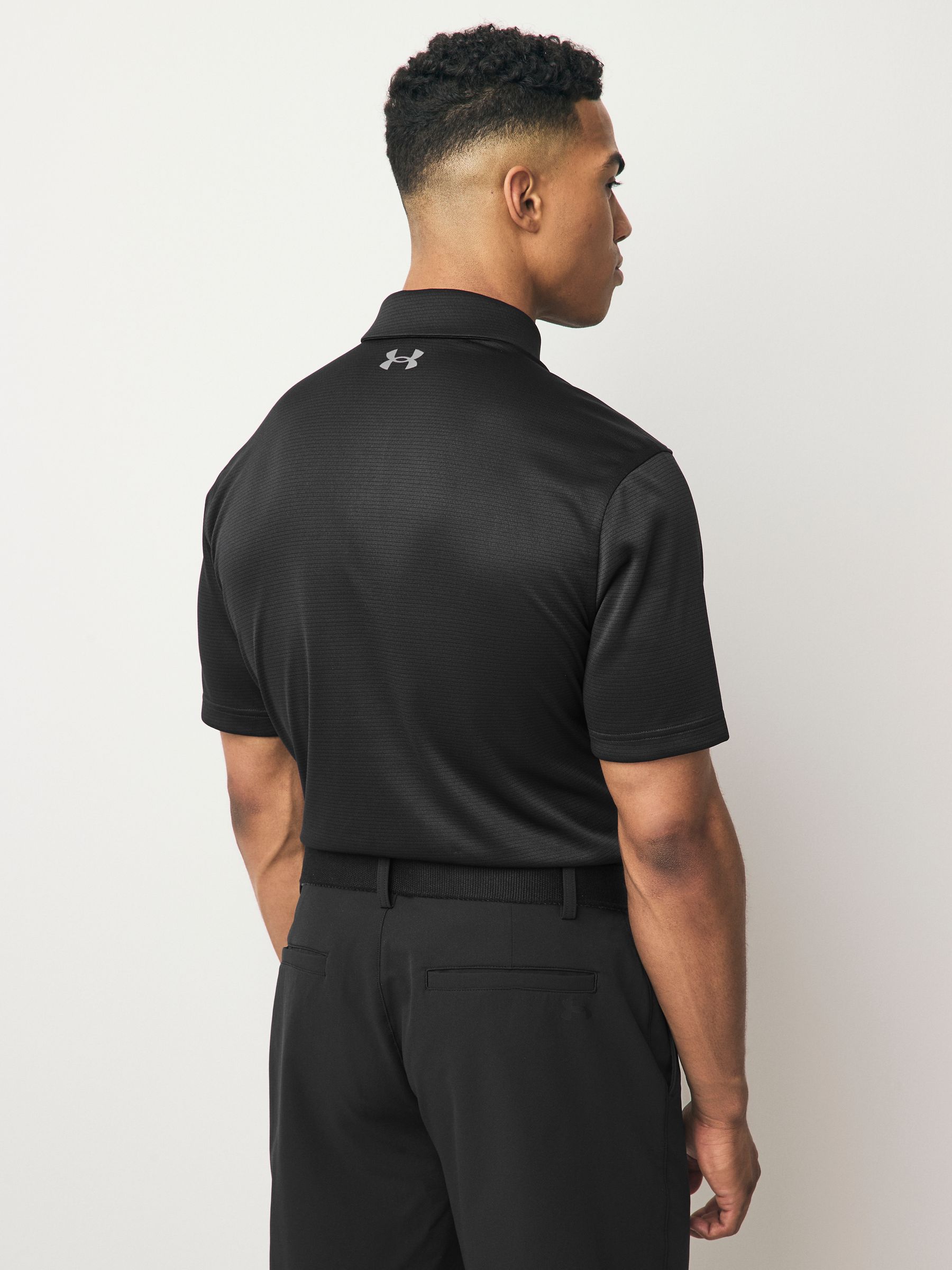 Zwart - Under Armour Golf - Tech poloshirt