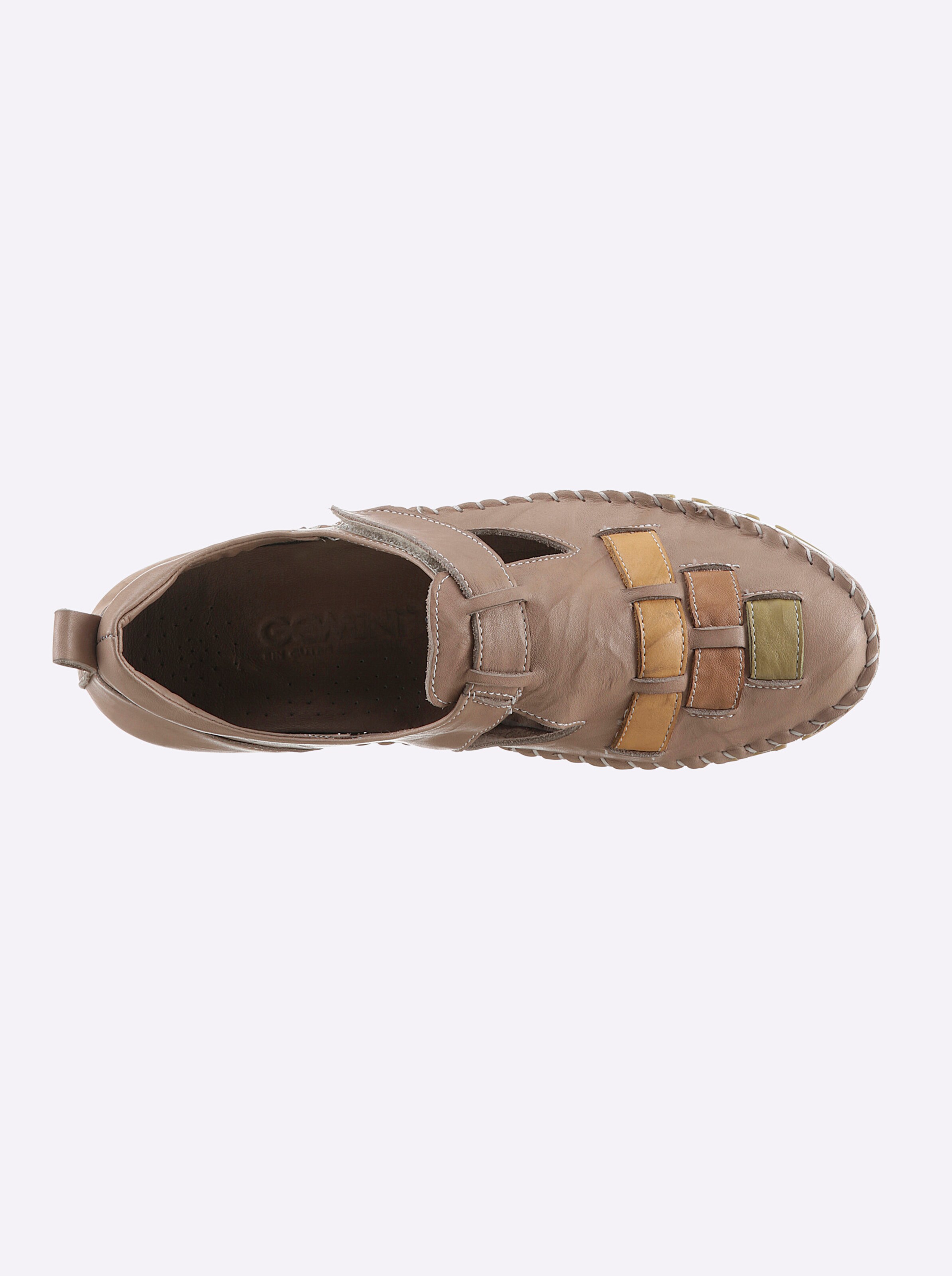 Gemini Slipper in camel