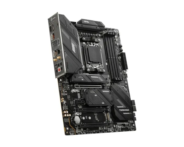 [OUTLET] - MSI MAG X670E TOMAHAWK WIFI - Bundkort - ATX - Socket AM5 - AMD X670 Chipset - USB 3.2 Gen 1, USB 3.2 Gen 2, USB-C Gen 2x2, USB-C 3.2 Gen2 - 2.5 Gigabit LAN, Wi-Fi 6, Bluetooth - onboard grafik (CPU påkrævet) - HD Audio (8-kanaler)