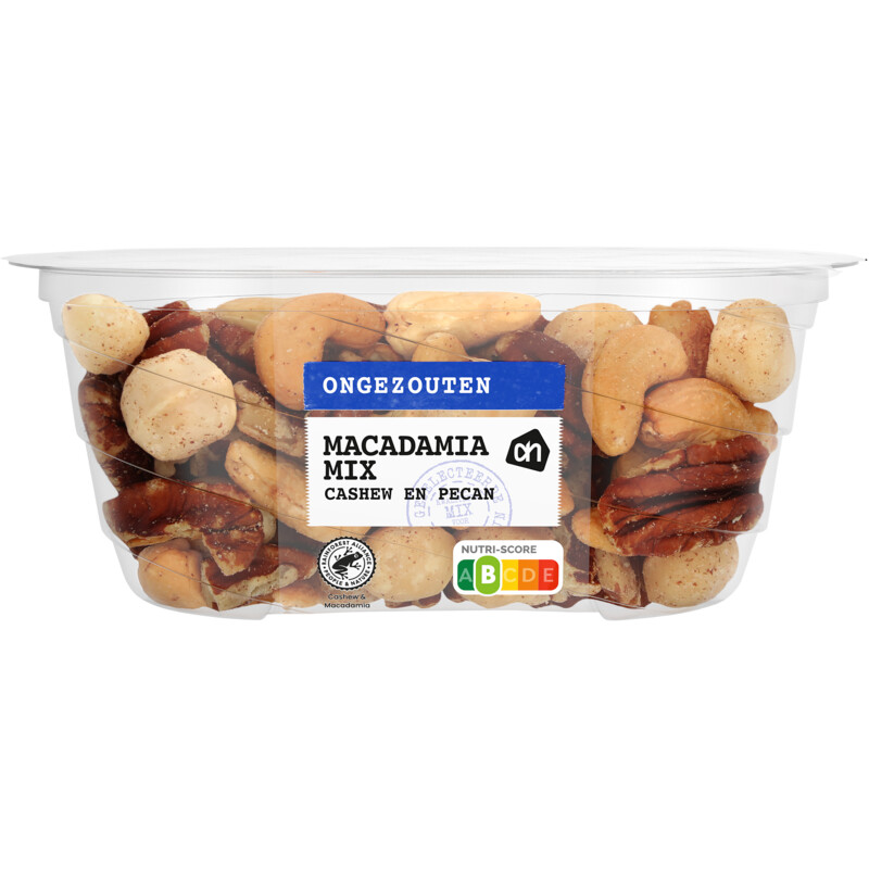 AH Macadamiamix ongezouten