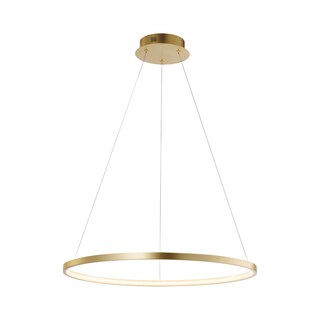 Pendelleuchte Circle anthrazit 50 cm rund