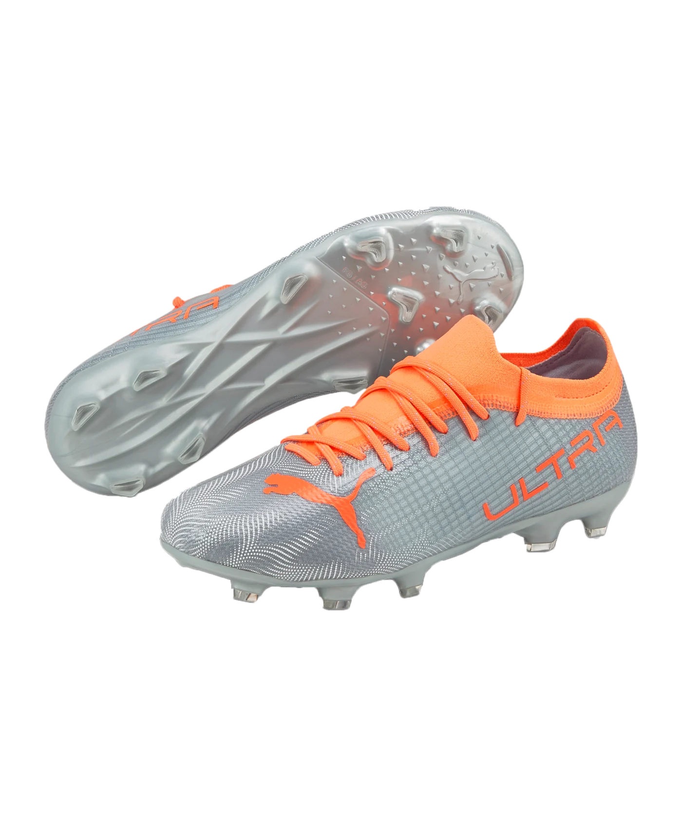 PUMA ULTRA 2.4 Instinct FG/AG Kids Silber F01