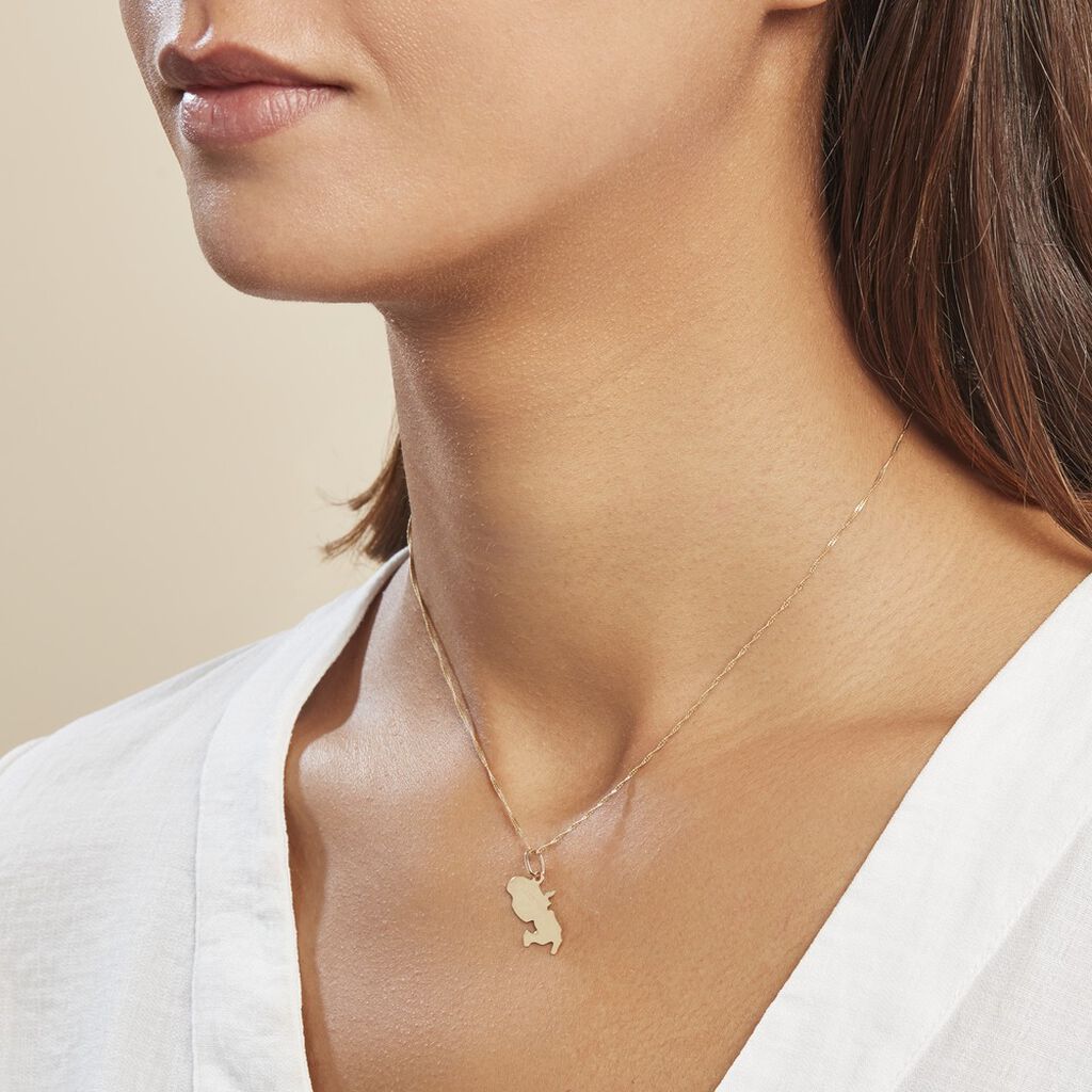 Pendentif Gaietana Martinique Or Jaune