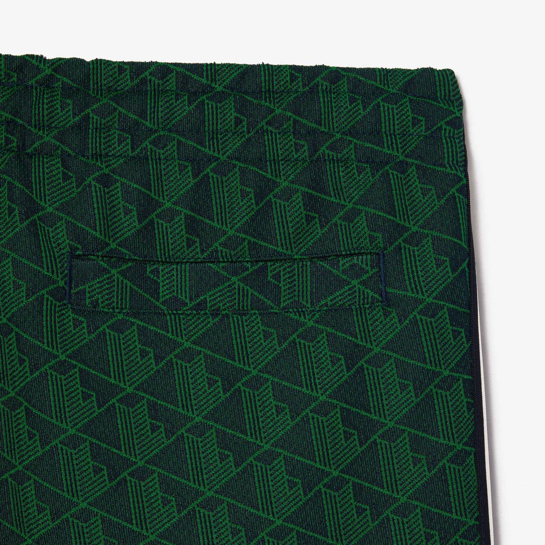Lacoste| Herren Trainingshose mit Monogramm-Druck Regular Fit