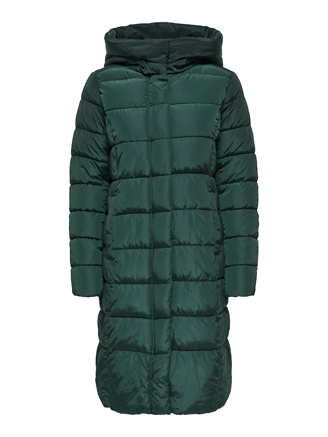 ONLY Steppmantel »ONLTINA – Puffermantel mit Premium-Füllung und verdecktem Zipper«, regular fit, casual, Steppware, Kunstfaser, hochschliessend