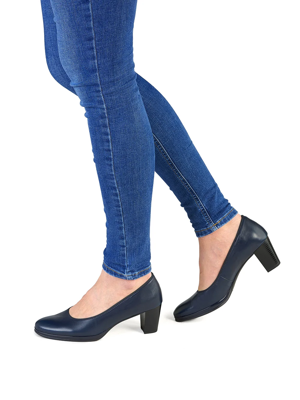 Plateaupumps Orly blau