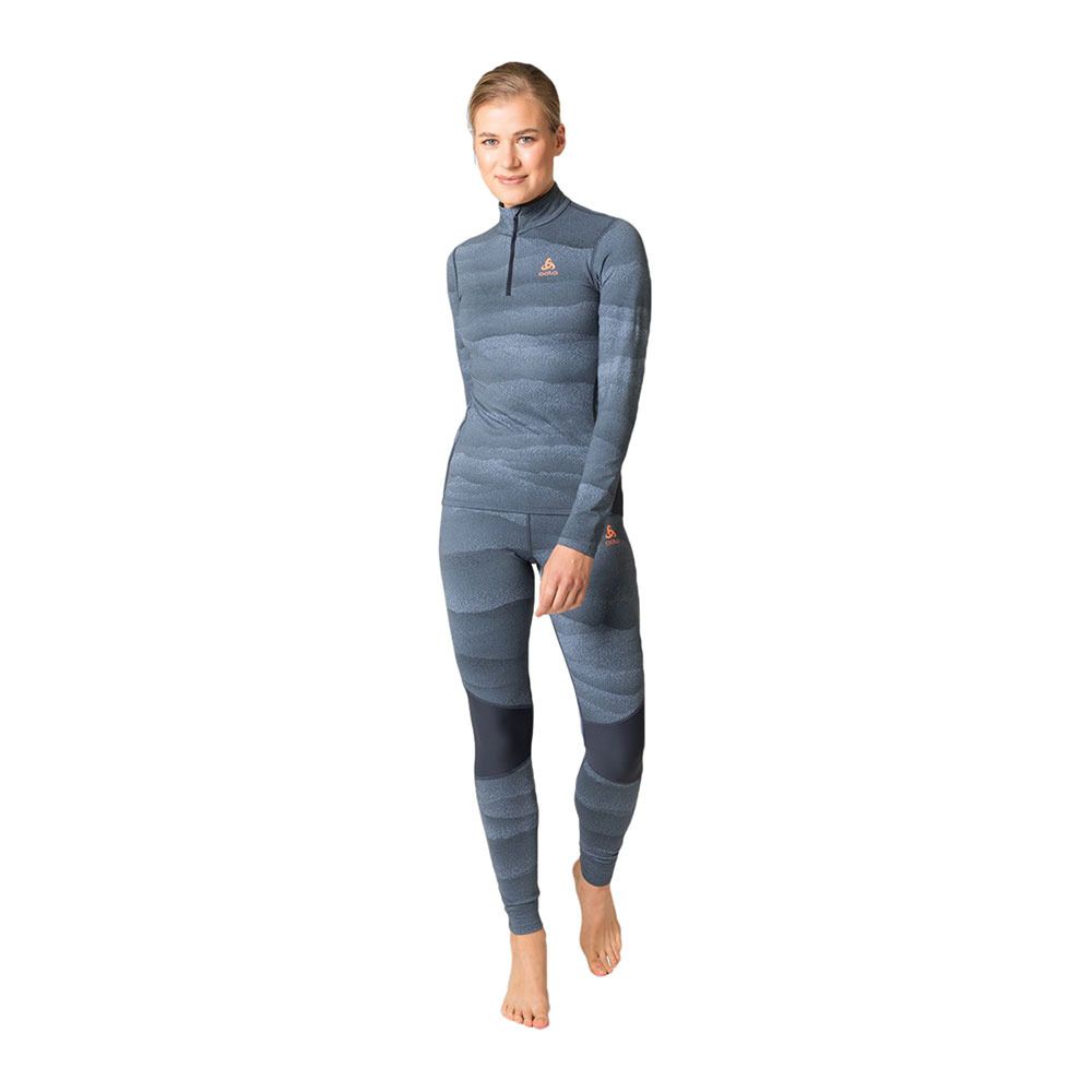 Odlo WHISTLER ECO - Collant Femme folkstone gray/india ink