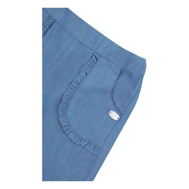 Tartine et Chocolat Pantalon à Volants | Bleu