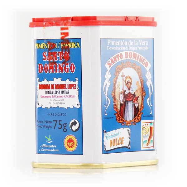 Pimenton de la Vera - Paprika doux espagnol traditionnel - Santo Domingo