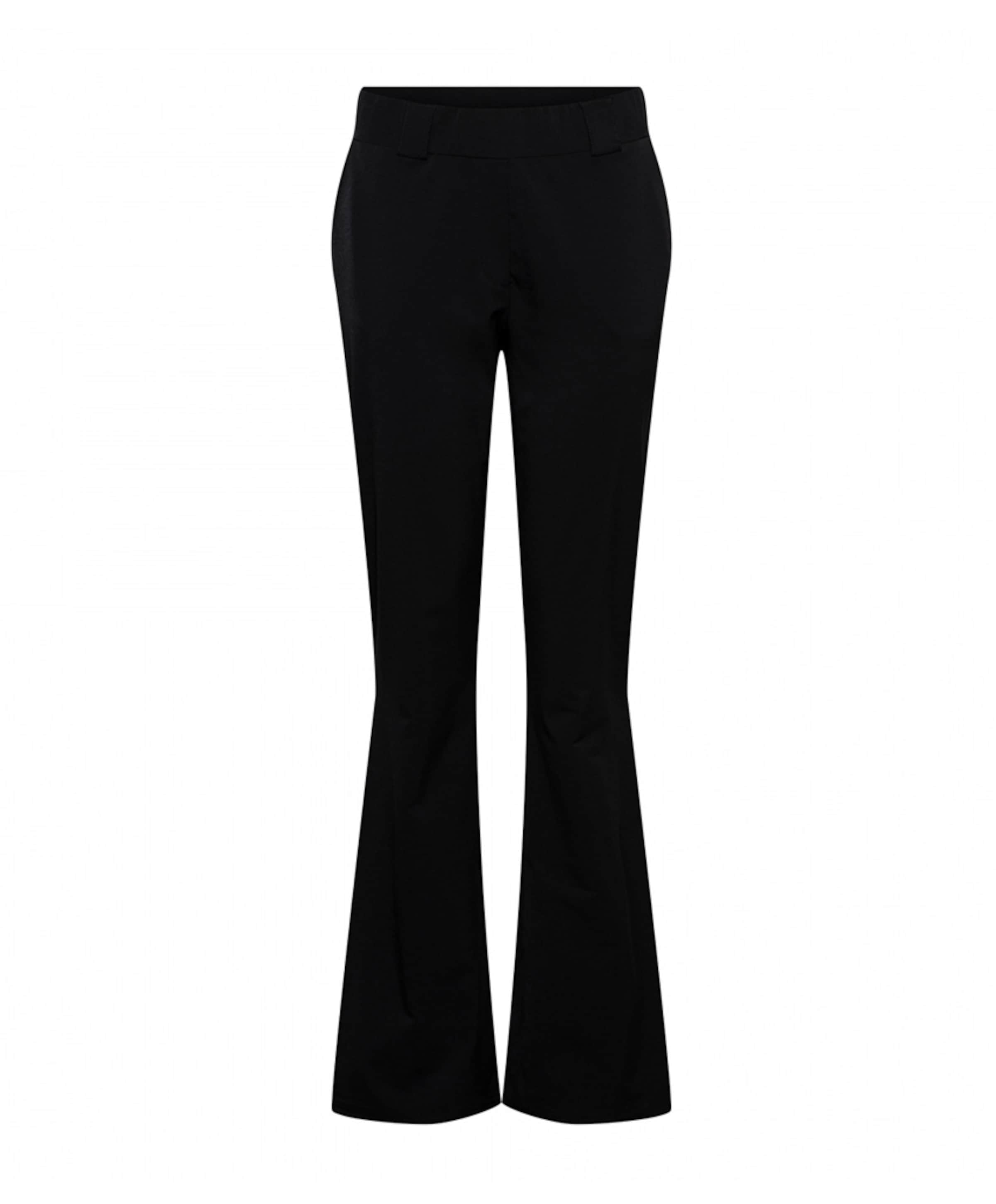 &Co Woman PENELOPE FLARE TRAVEL dames broek zwart