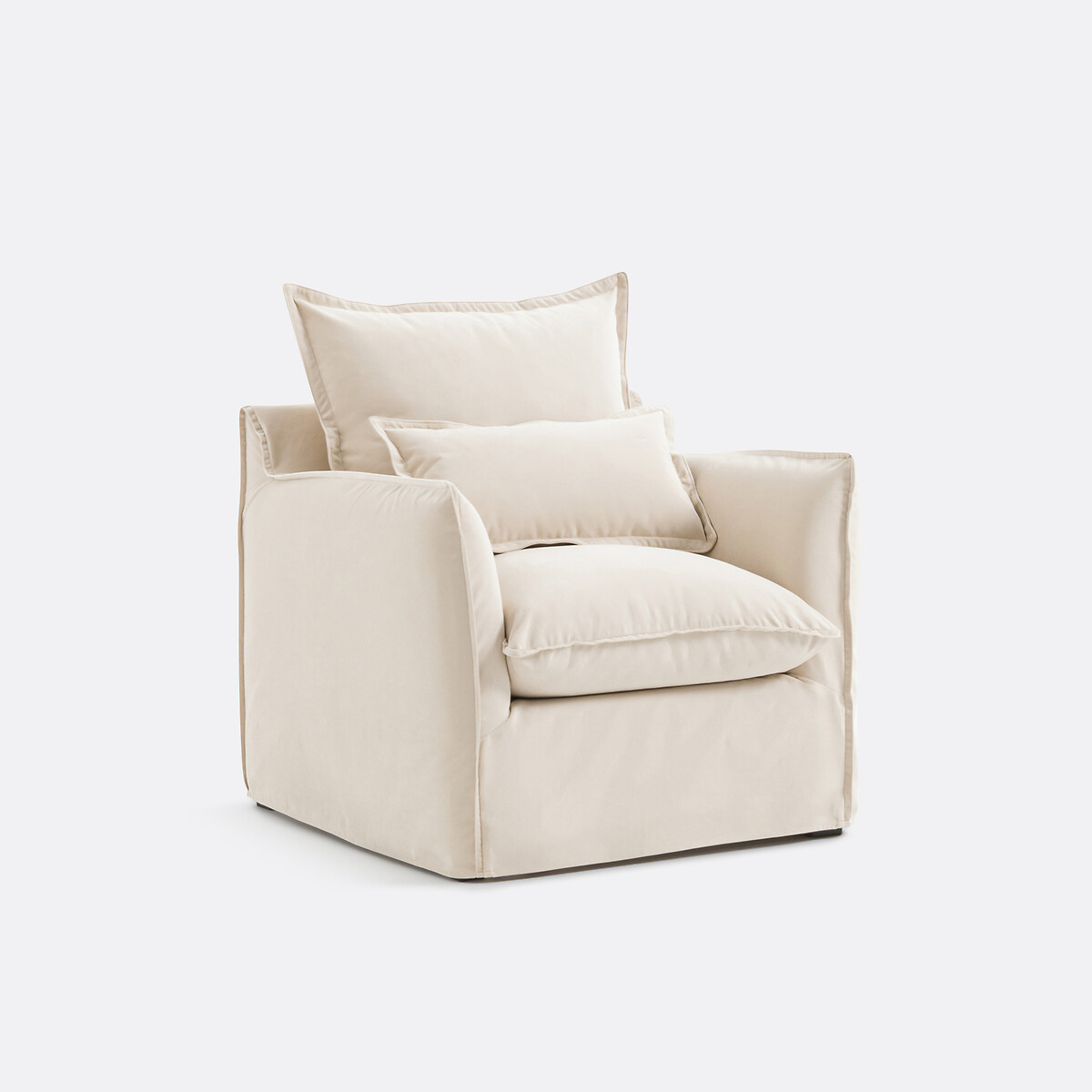 LA REDOUTE INTERIEURS<br>Poltrona Odna Fluweel
